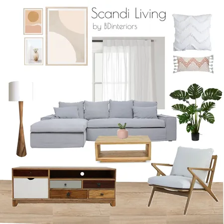 Scandi Living Interior Design Mood Board by bdinteriors on Style Sourcebook