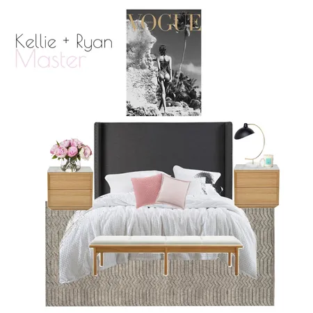 kellie bartlett master bedroom Interior Design Mood Board by stylebeginnings on Style Sourcebook