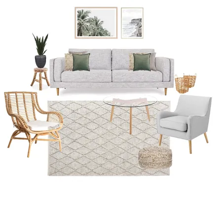 LIVING - RATTAN 3 Interior Design Mood Board by tahliacawley on Style Sourcebook