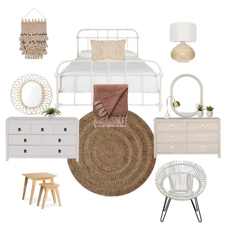 Chloe's Bedroon Interior Design Mood Board by keleigh on Style Sourcebook