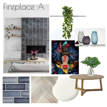 Fireplace A Interior Design Mood Board by HeidiMM on Style Sourcebook