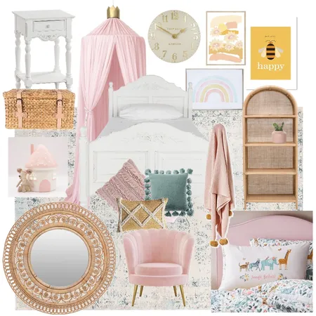 Flossie’s room Interior Design Mood Board by RenaeStrike on Style Sourcebook