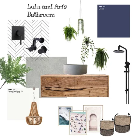 Lulu and Ari's bathroom Interior Design Mood Board by MCook on Style Sourcebook