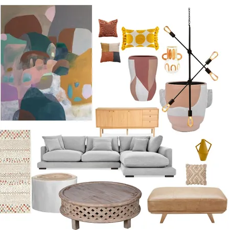 Luna artboard Interior Design Mood Board by Rachael Nunney Art on Style Sourcebook