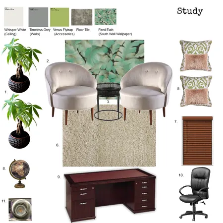 Study Interior Design Mood Board by momomo on Style Sourcebook