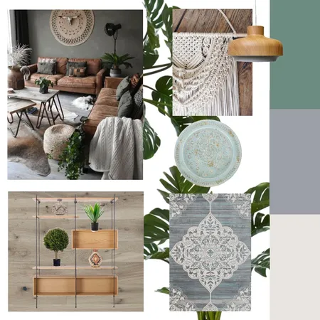 bohemian mood board final Interior Design Mood Board by kevinjgr on Style Sourcebook