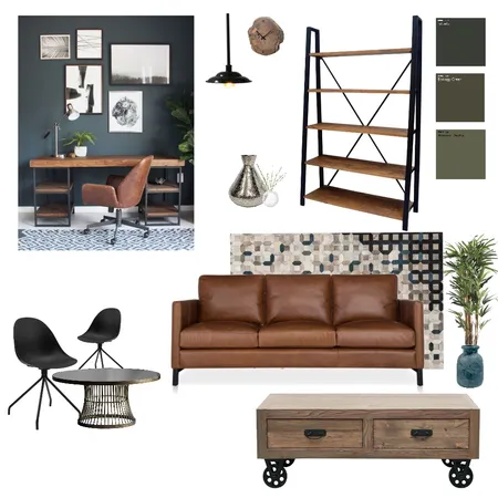 Home Office - Assignment 3 - v6 Interior Design Mood Board by DD on Style Sourcebook