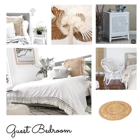 Guest Bedroom Interior Design Mood Board by Boatiewidow on Style Sourcebook