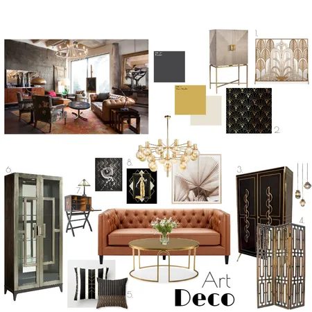 Module 3 Interior Design Mood Board by Mieke Verhelst on Style Sourcebook