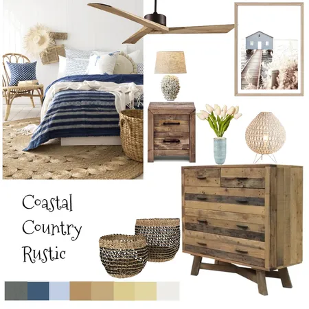 Coastal Country Rustic Interior Design Mood Board by annij6 on Style Sourcebook