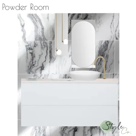 Powder Room Torokina Interior Design Mood Board by Batya Bassin on Style Sourcebook