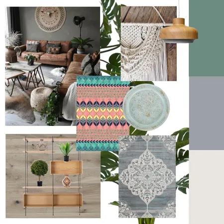 bohemian mood board final Interior Design Mood Board by kevinjgr on Style Sourcebook