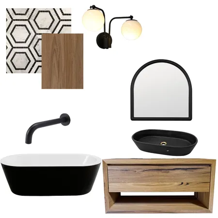 black on black Interior Design Mood Board by CourtneyBaird on Style Sourcebook