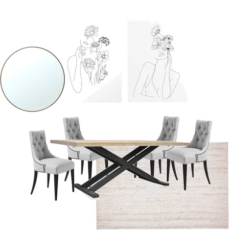 Dining Room Interior Design Mood Board by VictoriaNZ on Style Sourcebook