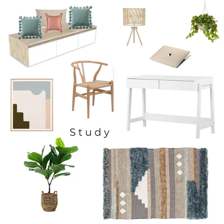 study Interior Design Mood Board by Olivia Renée Designs on Style Sourcebook