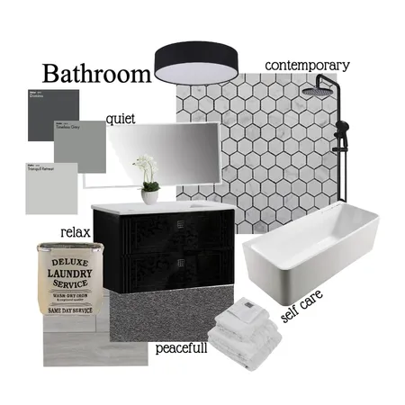 Bathroom Interior Design Mood Board by Blanca Gómez on Style Sourcebook