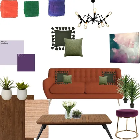 Living room mood board Interior Design Mood Board by Sujoya on Style Sourcebook