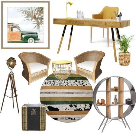 quirky workspace Interior Design Mood Board by DesignSudio21 on Style Sourcebook