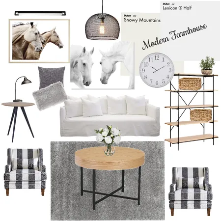 Modern Farmhouse Interior Design Mood Board by Stephaniemainelli on Style Sourcebook