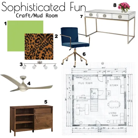 Sophisticated Fun Interior Design Mood Board by Lyn.designs on Style Sourcebook