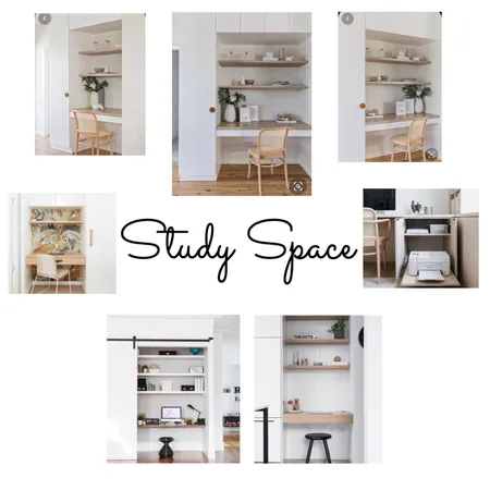 Study Space Interior Design Mood Board by Boatiewidow on Style Sourcebook