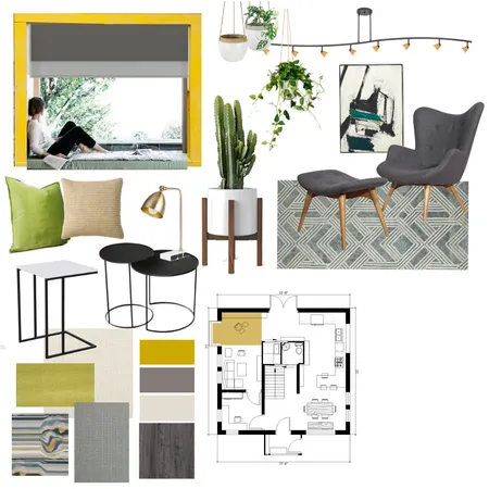 Reading Area Interior Design Mood Board by Valeria on Style Sourcebook