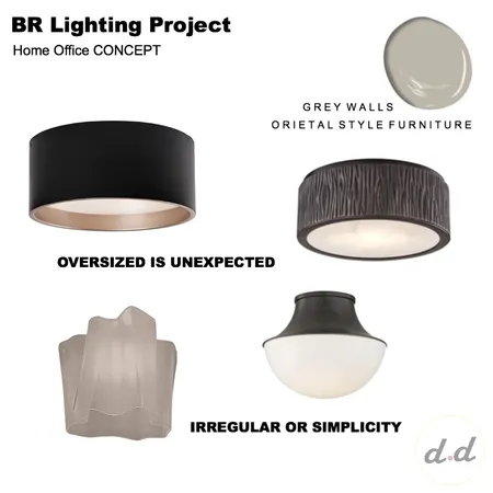 BR Lighting Project - Office Concept Interior Design Mood Board by dieci.design on Style Sourcebook