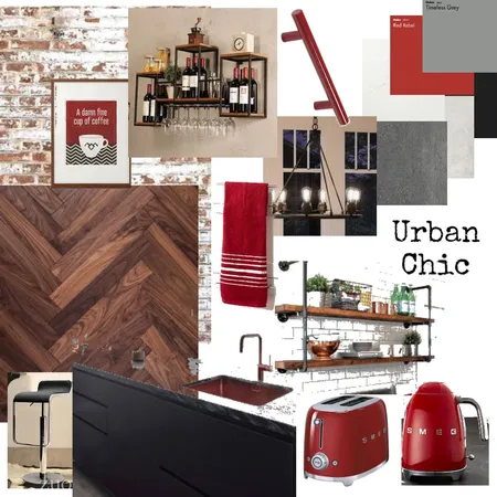 urban chic Interior Design Mood Board by MichaelaVardopoulos on Style Sourcebook