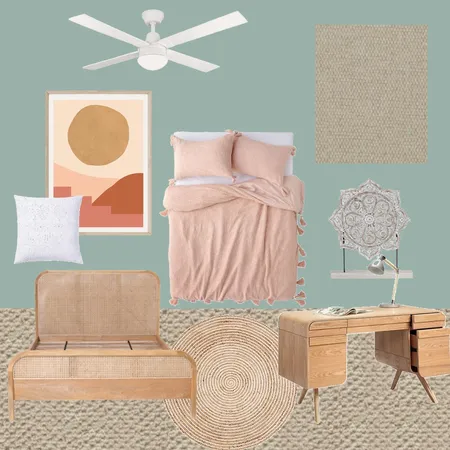 Bed 2 Sample Interior Design Mood Board by Alana_Maree on Style Sourcebook