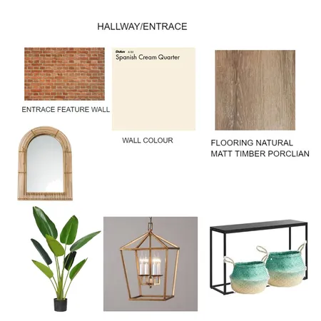 HALLWAY Interior Design Mood Board by becfarr on Style Sourcebook