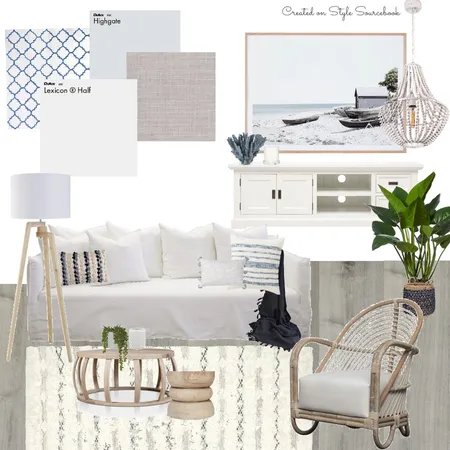 Hampton's Breeze Interior Design Mood Board by SALT SOL DESIGNS on Style Sourcebook