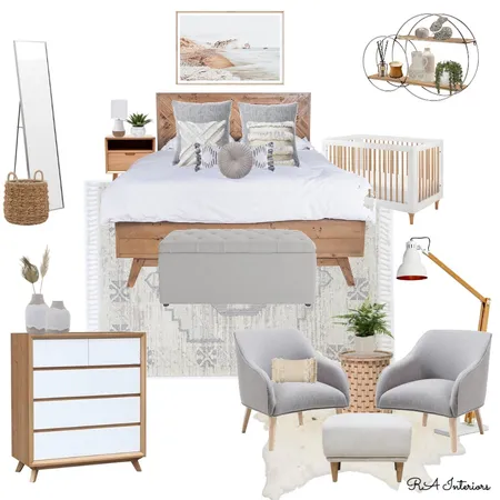 Emma's Master Bedroom Interior Design Mood Board by RA Interiors on Style Sourcebook