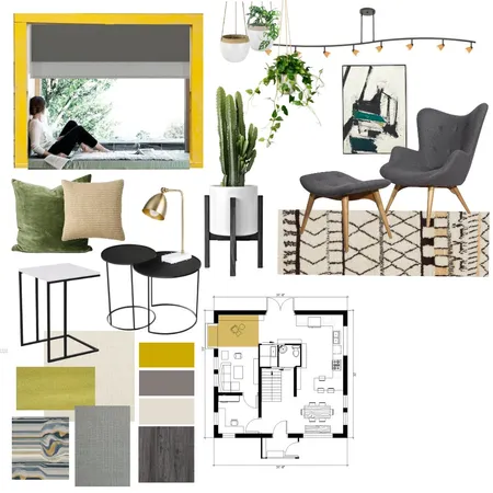 Reading Area Interior Design Mood Board by Valeria on Style Sourcebook