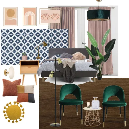 Midcentury Modern 1 Interior Design Mood Board by richelking on Style Sourcebook