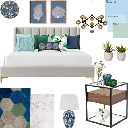 Bedroom mood board Interior Design Mood Board by Sujoya on Style Sourcebook