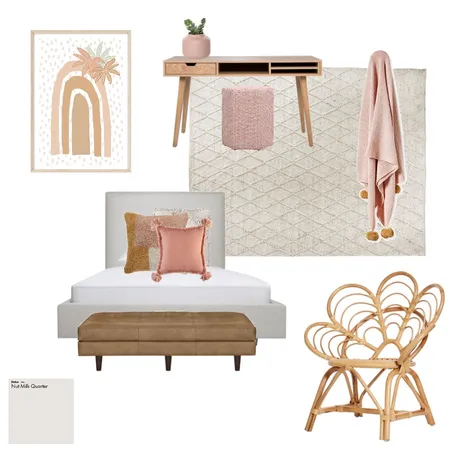 girls bedroom Interior Design Mood Board by Flawless Interiors Melbourne on Style Sourcebook