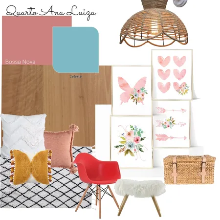 Quarto Ana Luiza Interior Design Mood Board by Ana Sofia Navarro on Style Sourcebook