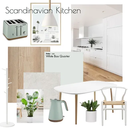 Scandi Kitchen Interior Design Mood Board by georgialeary on Style Sourcebook