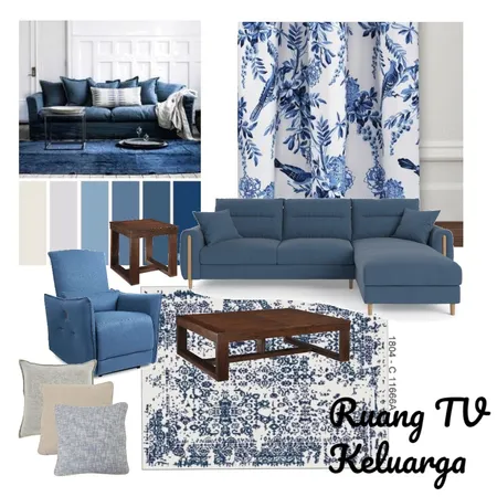 Ruang TV Keluarga Interior Design Mood Board by issyadiq90 on Style Sourcebook