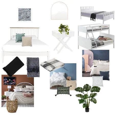 Bedrooms beach house Interior Design Mood Board by Black Canvas on Style Sourcebook