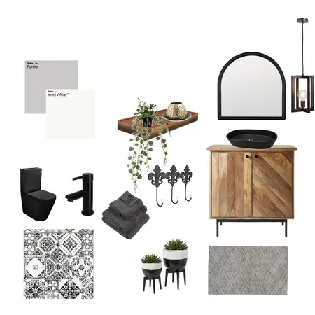 TJ Designs ass 9 ground floor bathroom Interior Design Mood Board by TaylaJubber on Style Sourcebook