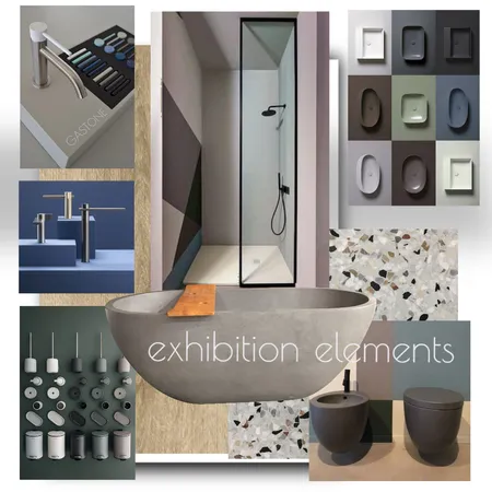 exhibition elements Interior Design Mood Board by ALEXIA VRONTELI Interior + Design on Style Sourcebook