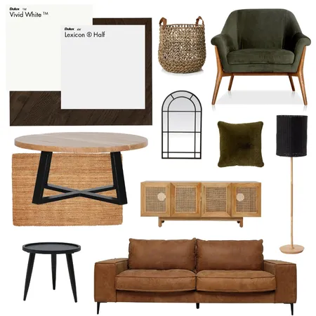 Living Room Interior Design Mood Board by GinelleLazarus on Style Sourcebook