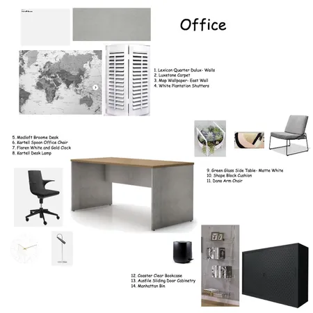 Office Interior Design Mood Board by studio38interiors on Style Sourcebook