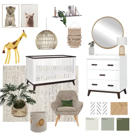 Nico Nursery Interior Design Mood Board by BOREAL STUDIO MX on Style Sourcebook