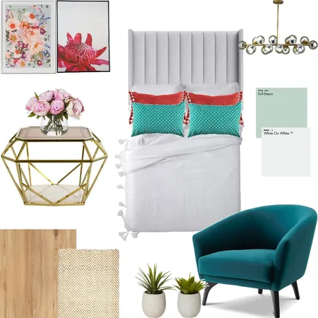 Bedroom mood board Interior Design Mood Board by Sujoya on Style Sourcebook