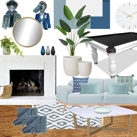 Rumpus Room Interior Design Mood Board by kirigall on Style Sourcebook