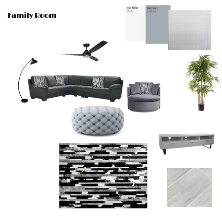 Family Room Interior Design Mood Board by NancyBurton on Style Sourcebook