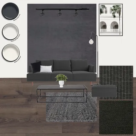 Living BW Interior Design Mood Board by anitra on Style Sourcebook