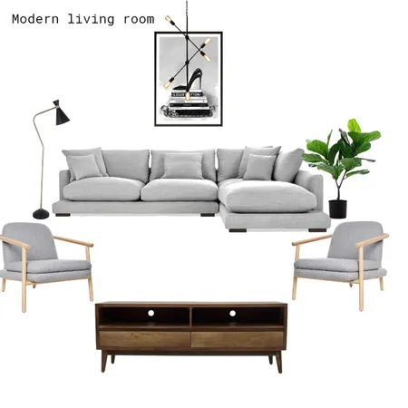 living room Interior Design Mood Board by Sanjana Kumar on Style Sourcebook